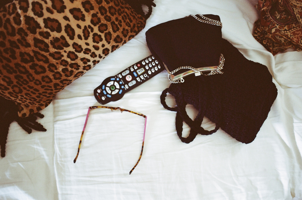 Glasses and Purse