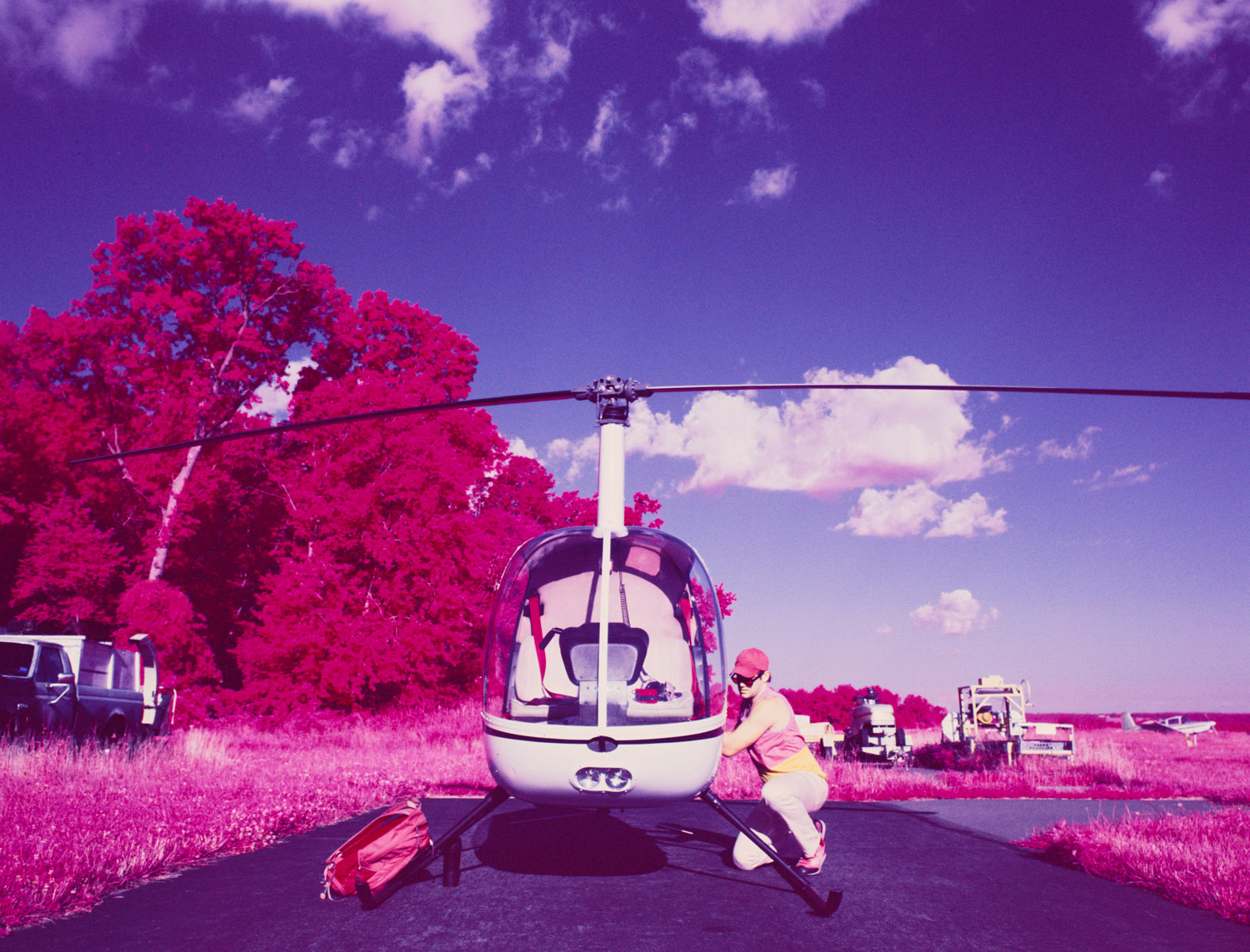 helicopter pilot infrared