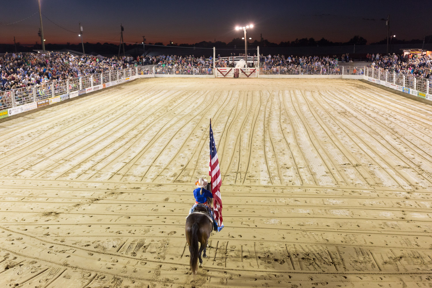 opening ceremony at Cowtown